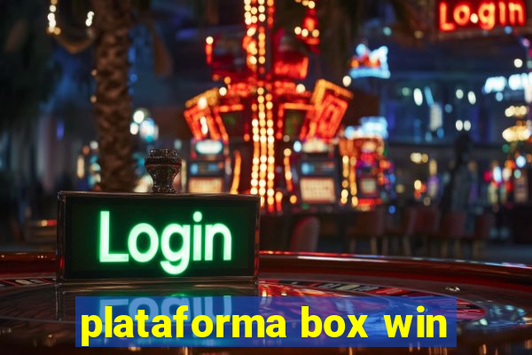 plataforma box win